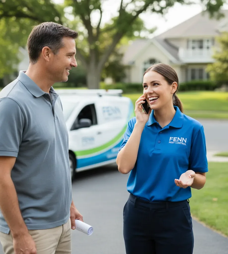 Fenn Pest Control customer support in Churchville